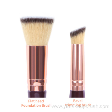 beauty tool flat-head makeup brush custom